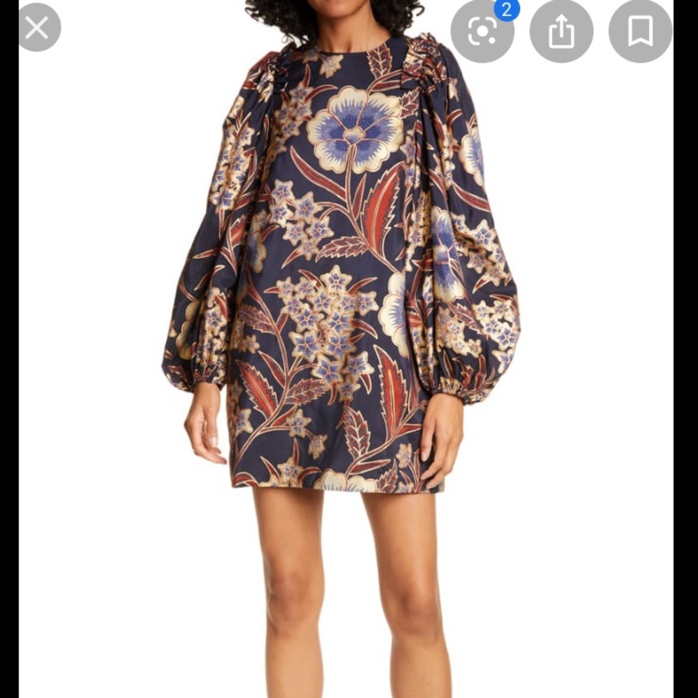 Ulla Johnson Claudine dress in midnight. NWT